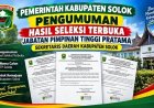 Perebutan Kursi Sekda Kabupaten Solok Mengerucut, Tiga Tahapan Seleksi Tuntas